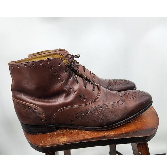 Ted Baker‎ Men\'s Brown Dress Shoes Size 8 main image 5